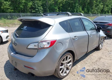 2012 Mazda Mazdaspeed3 Touring из США, поврежденный, VIN JM1BL1L30C1612998